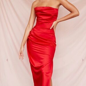 House of CB- Adrienne Gown (Red; Size M - Regular Cup) NWT!!